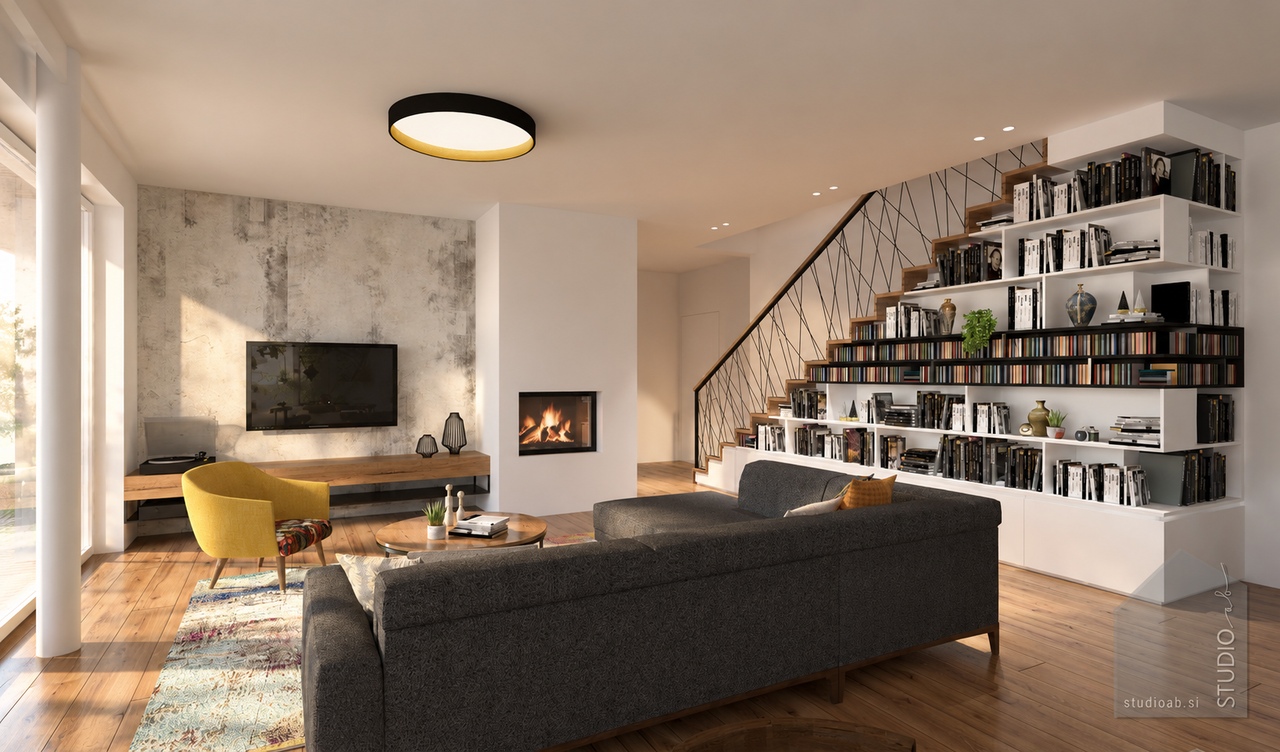HIŠA G – arhitekturna vizualizacija 1